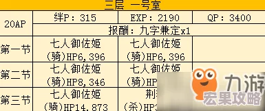 FGO空之境界复刻603室配置及自由本关卡掉落加成攻略